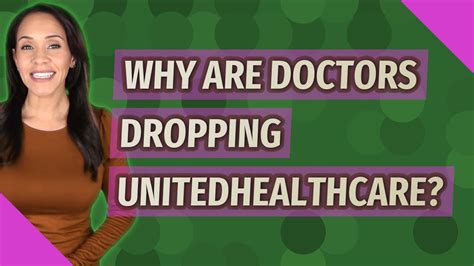 Send a letter in support of your doctor&39;s care. . Why are doctors dropping unitedhealthcare